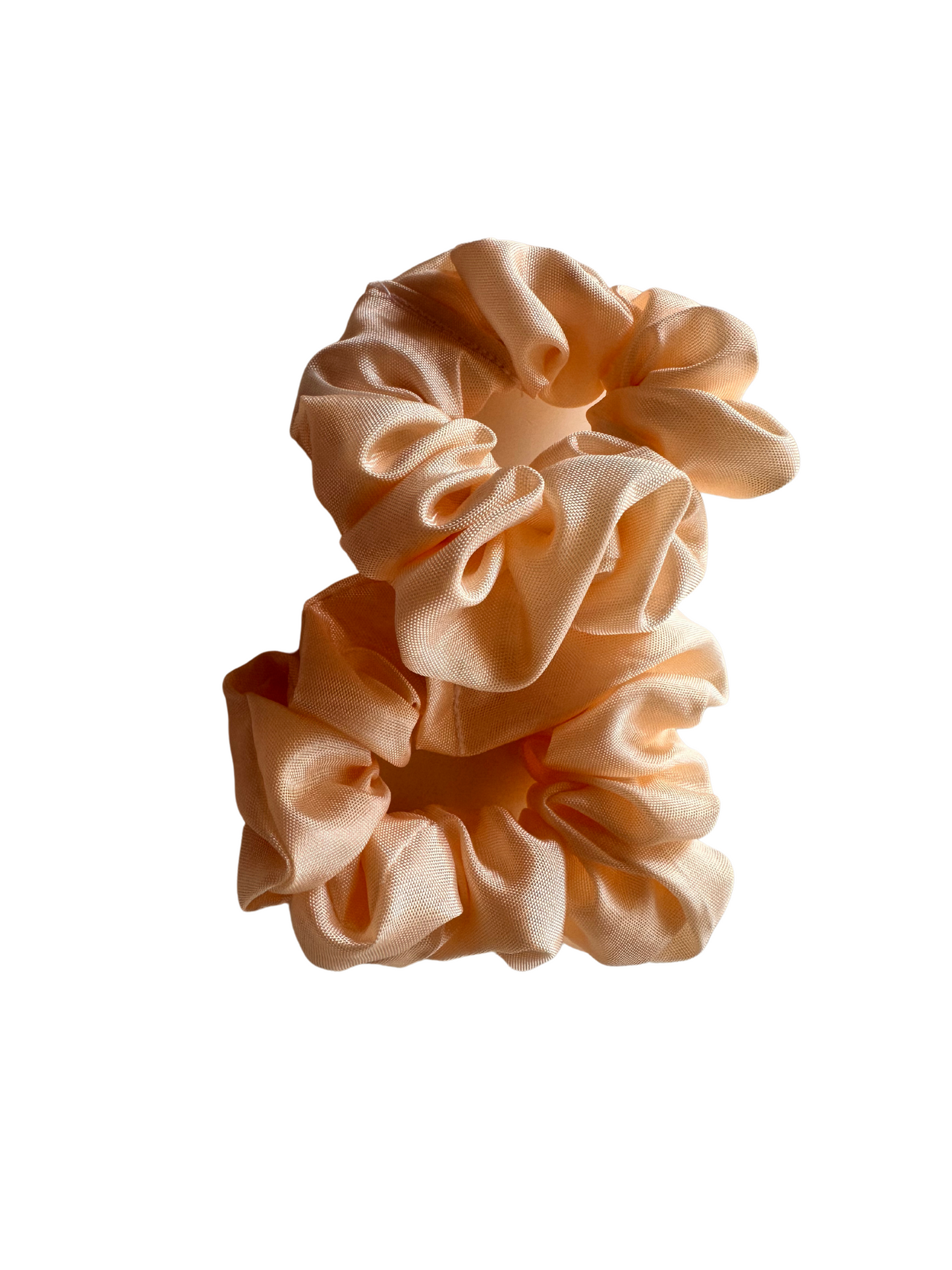 champaigne Silk Scrunchies