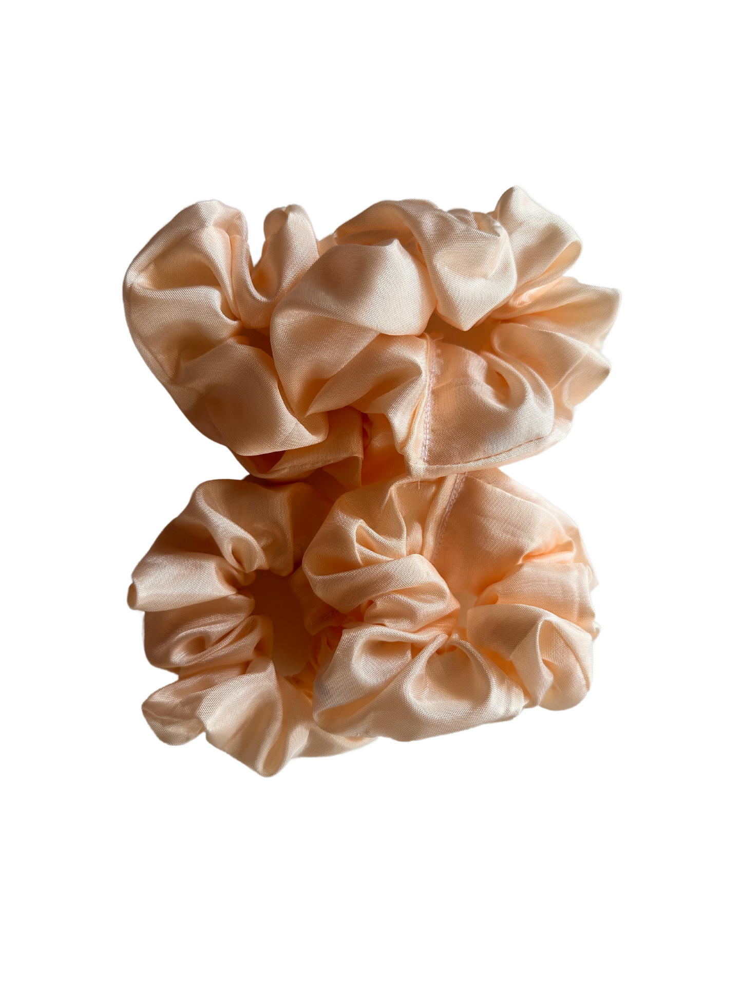 Champagne Silk Scrunchie